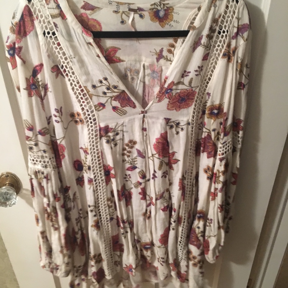 Free People floral tunic/dress